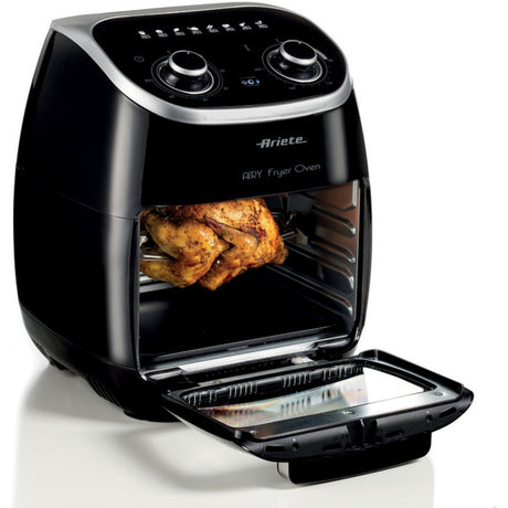 Ariete airy freidora horno 4619 00 freidora de aire caliente (negra, 11 litros)