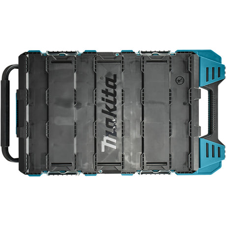 Carro con caja de herramientas Makita Maktrak (azul negro)