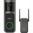 Kit Imou Doorbell 2s (negro, 2k, completamente inalámbrico)