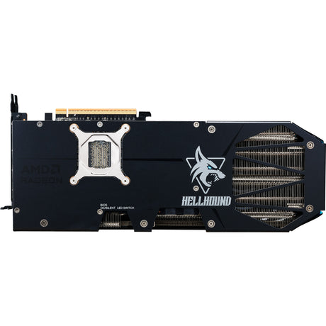 Tarjeta gráfica Powercolor Radeon RX 9070 Gre Hellhound 12GB GDDR6 (negro, RDNA4, 3x Display Port, 1x HDMI 2.1)