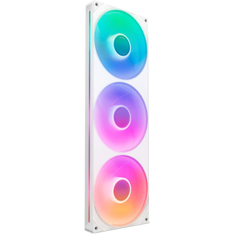 Nzxt f420 rgb core ventiladores de caja (blanco, 3 piezas, 420 x 140 x 26 mm)