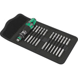 Wera juego de bicicleta juego de 2 puntas (negro verde)