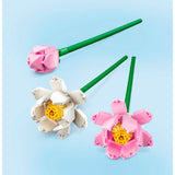 Lego icónicas flores de loto - colección botánica - 40647