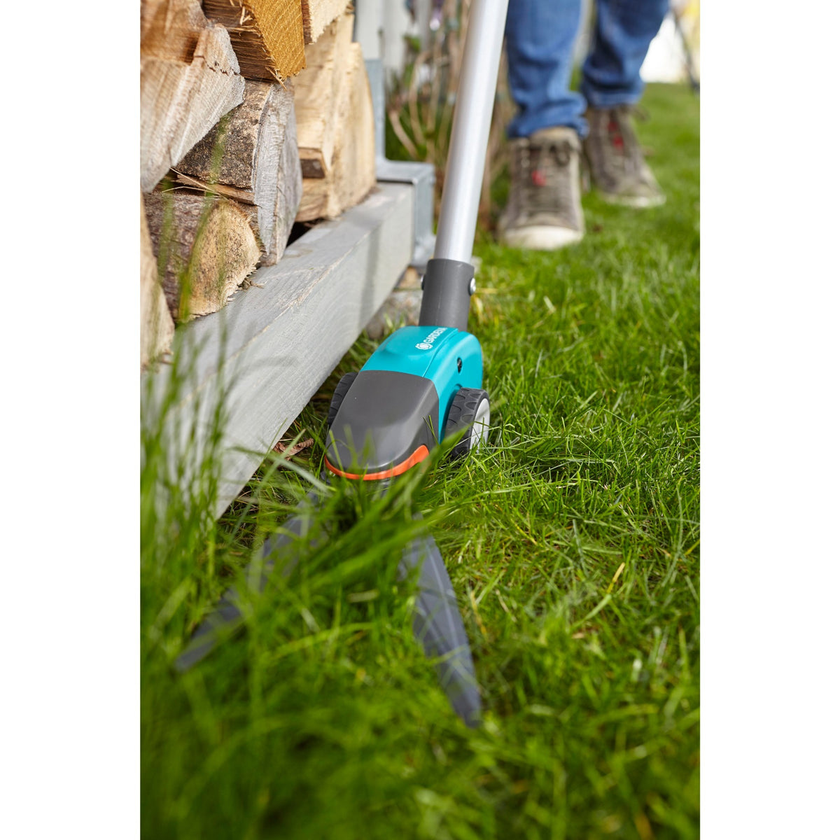 Tijeras para césped Gardena Comfort con mango (negro turquesa, 12100-20)