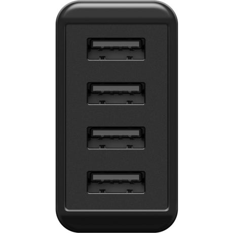 Cargador USB de 4 vías Goobay (30 W) (negro)