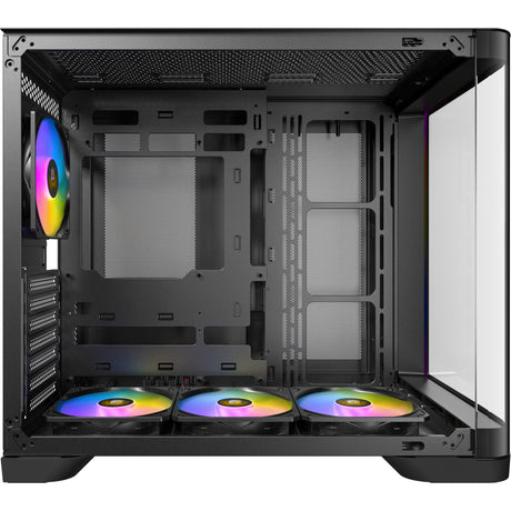 Carcasa torre midi Antec c5 curve argb (negro | 2x USB-A | 1x USB-C | vidrio templado)