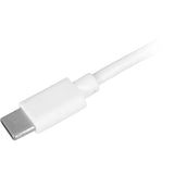 Sharkoon USB-A 2.0 - Cable USB-C (blanco, 1,5 metros)