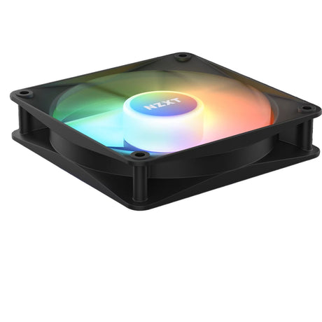 Nzxt f120 rgb core ventilador de caja (negro, 120 x 120 x 26 mm, pwm, sin controlador)