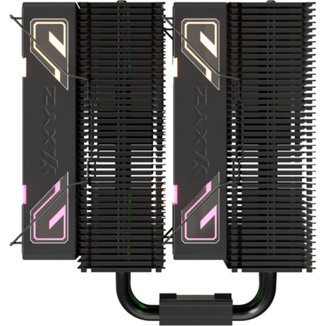 Enfriador de CPU Xyz PC Gear Thermax 6 Duo RGB (negro, ARGB, PWM)