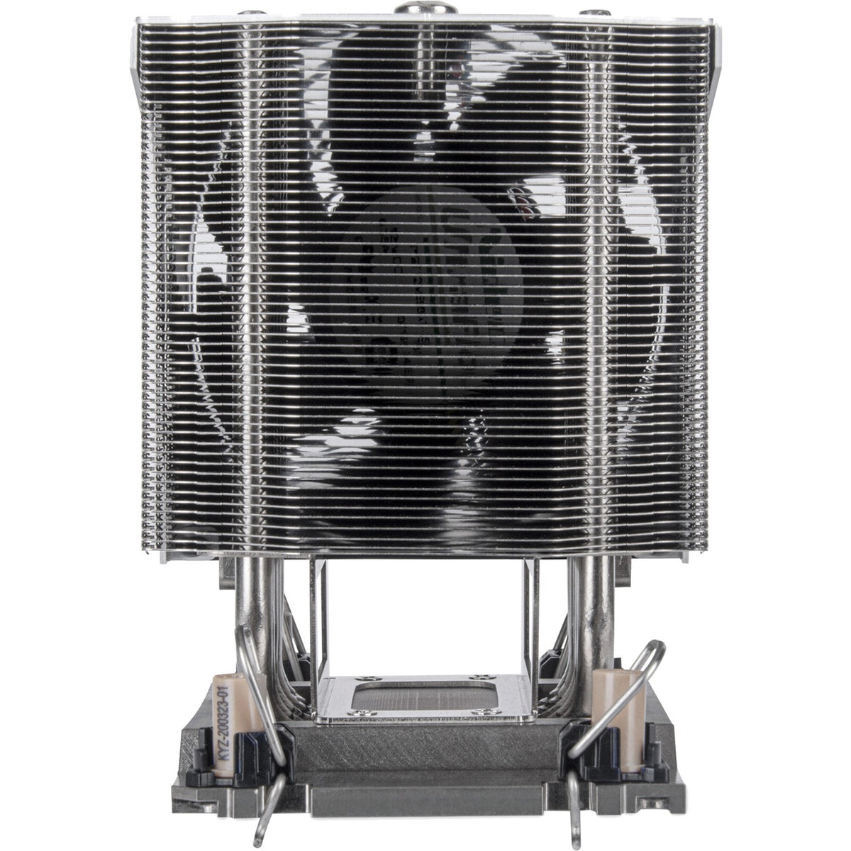 Enfriador de CPU Silverstone xe04-4189 (plateado, PWM de 4 pines)