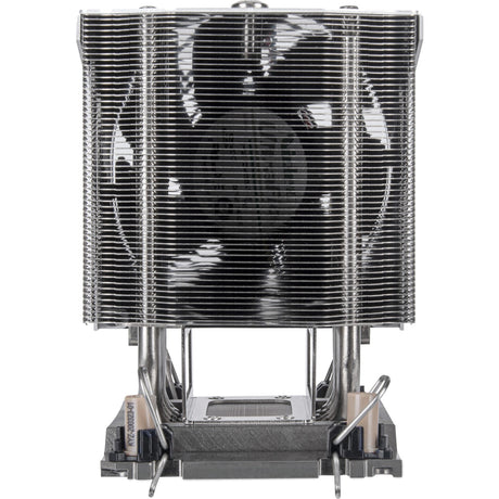 Enfriador de CPU Silverstone xe04-4189 (plateado, PWM de 4 pines)