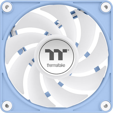 Thermaltake ct120 ex inversa argb sync ventilador de refrigeración para pc hortensia azul (paquete de 3 ventiladores) ventiladores de caja (azul claro, 3 piezas, 120 x 120 x 25 mm, pwm)