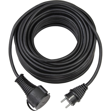 Brennerstuhl bremaxx® cable de extensión (cable de 25 m, para uso en exteriores a corto plazo IP44) 25 m negro