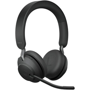Jabra evoluciona2 65, auriculares supraaurales estéreo uc (negro, comunicación unificada, Bluetooth)