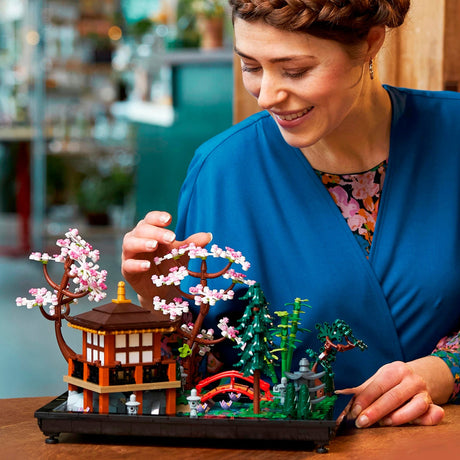 Kit de construcción de atención plena botánica de jardín relajante Lego Icons para adultos - 10315