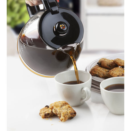 Cafetera Domo con temporizador y pantalla máquina de filtro de café do708k (negra, 1,5 litros)