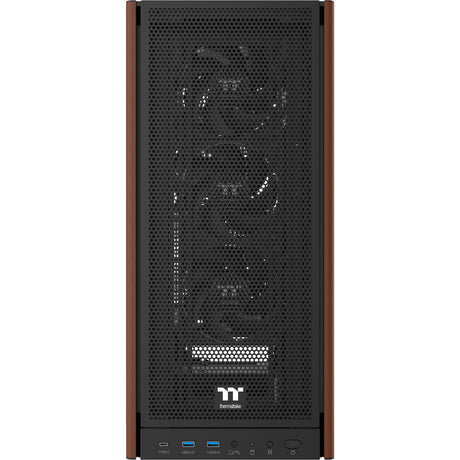 Carcasa Thermaltake S370 WS MIDI Tower (negro | 2x USB-A | 1x USB-C | vidrio templado)