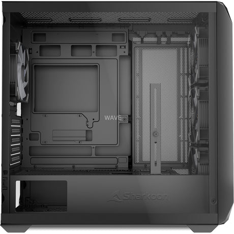 Carcasa mini torre Sharkoon mk3 rgb (negro | 2x usb-a | 1x usb-c | rgb | vidrio templado)