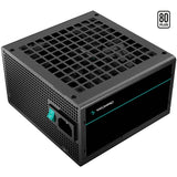 Fuente de alimentación Deepcool pf750 de 750 vatios (negra, 2x pcie)