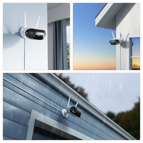 Cámara de seguridad reolink elite w740 (blanca, 4k, 8mp, wifi 6)