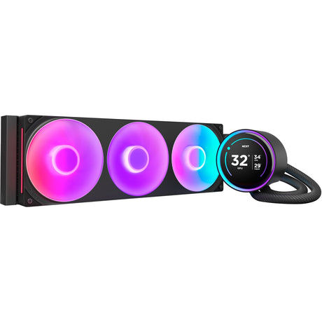 Refrigeración por agua NZXT Kraken Elite 360 RGB (negro)