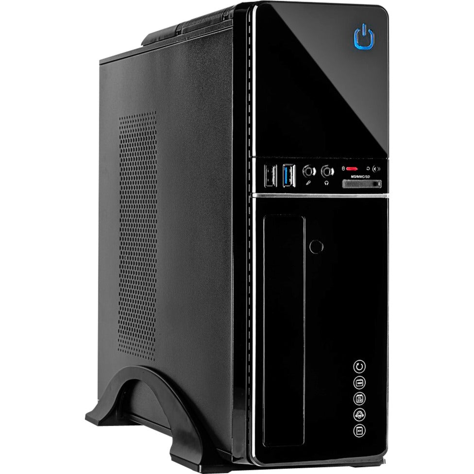 Carcasa minitorre Inter-tech it-607 (negro | 2x USB-A)