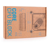 Enfriador de CPU Alphacool core 1 negro (negro)