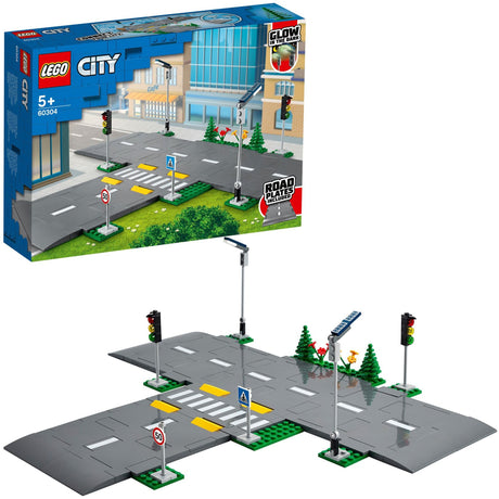 Placas de carretera lego city 60304