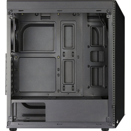 Carcasa de torre midi Aerocool shard (negro | 3x USB-A | RGB | ventana)
