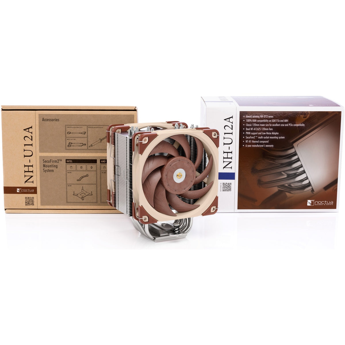 Enfriador de CPU Noctua nh-u12a