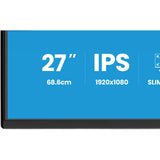 Monitor Iiyama prolite xb2792hsu-b1 27 (negro (mate), HDMI, display port, 2x USB-A, USB-B, 120 Hz)