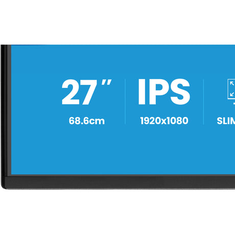 Monitor Iiyama prolite xb2792hsu-b1 27 (negro (mate), HDMI, display port, 2x USB-A, USB-B, 120 Hz)