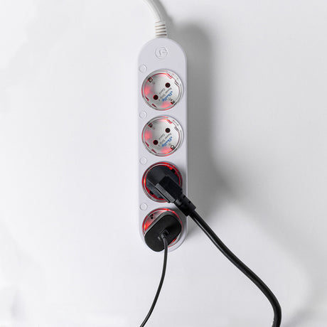 Regleta Shelly gen4 (blanca, WiFi, Bluetooth, Zigbee)