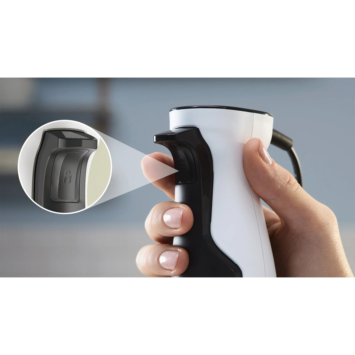 Batidora de mano Bosch serie 4 ergomaster 800w (blanco antracita)