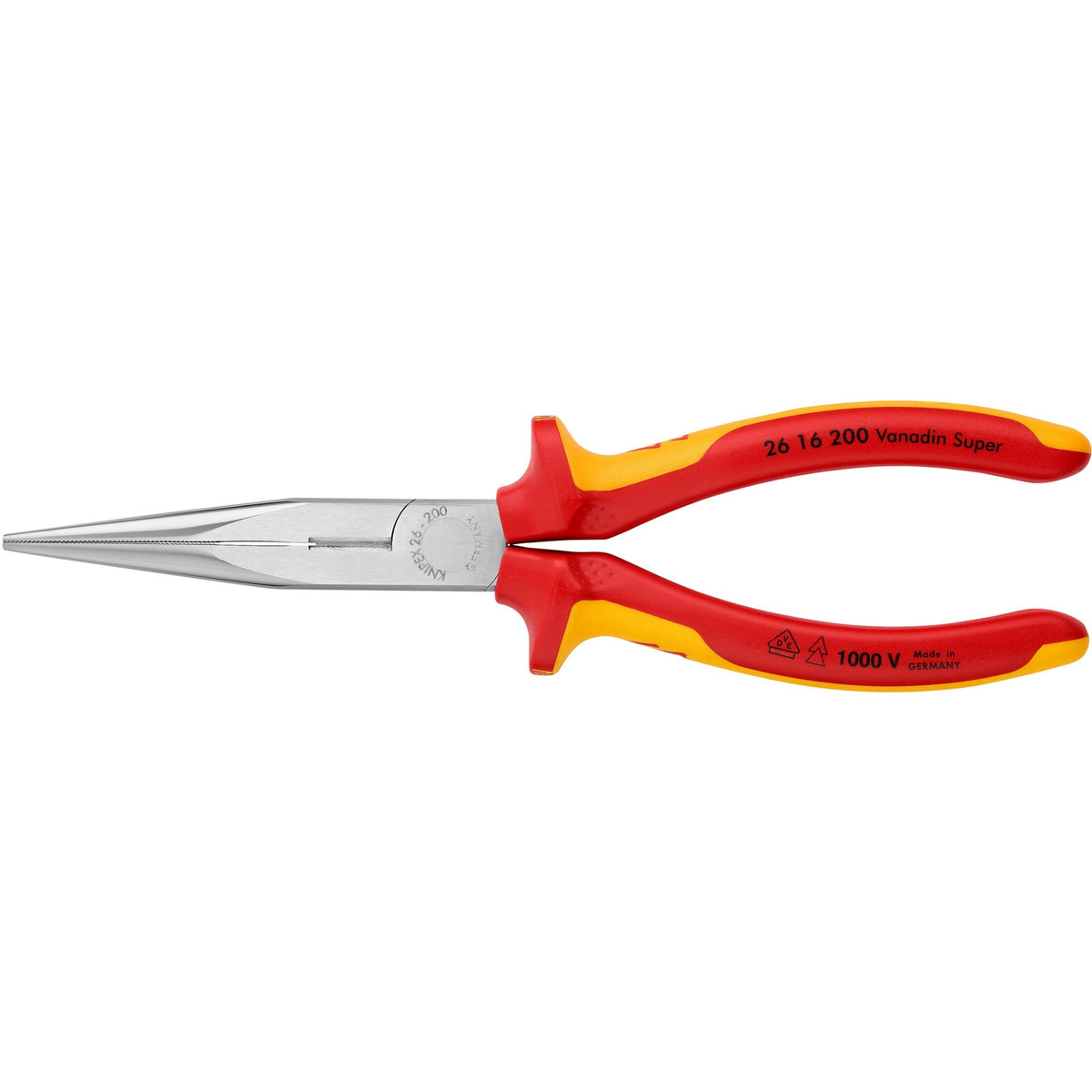 Knipex electronics set vde 002015 juego de alicates (rojo amarillo, 4 piezas)