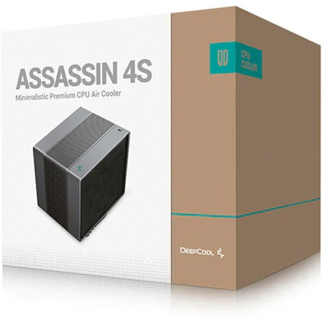 Enfriador de CPU Deepcool Assassin 4s (negro, conector de ventilador PWM de 4 pines)