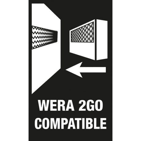 Portaherramientas Wera 2go 5 (negro)