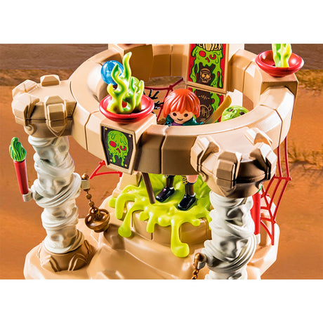 Playmobil novelmore - sal'ahari sands - juguete de construcción templo del ejército de esqueletos (70751)
