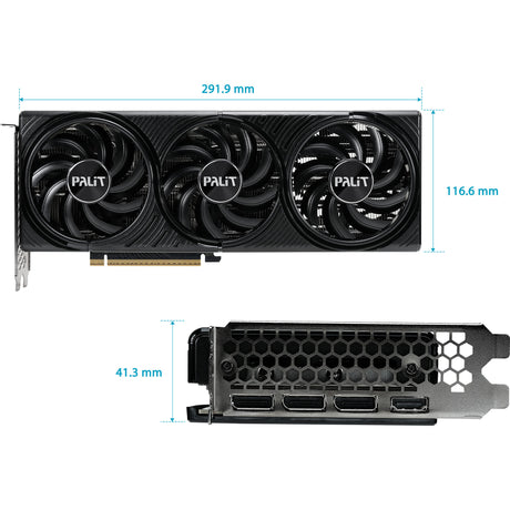 Tarjeta gráfica Palit GeForce RTX 5070 Infinity 3 (DLSS 4, 3x Display Port, 1x HDMI 2.1)