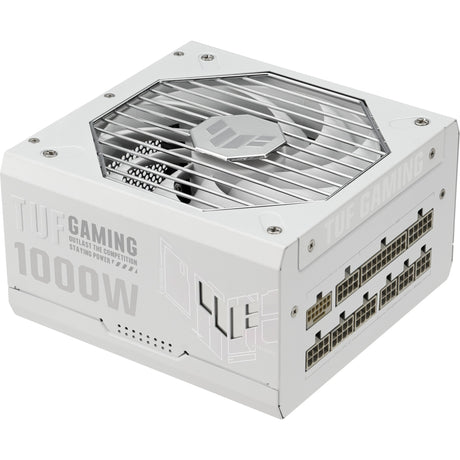 Fuente de alimentación modular asus tuf gaming gold white edition de 1000 vatios (blanca, 1x 12v-2x6, 4x pcie)