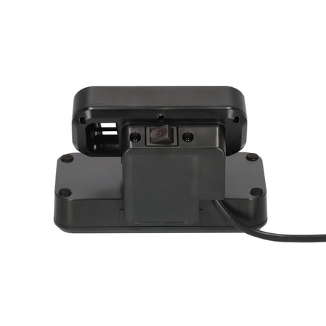 Enchufe dúplex Brennerstuhl ®estilo, 2x módulos Keystone, 10x enchufes de seguridad, negro plateado