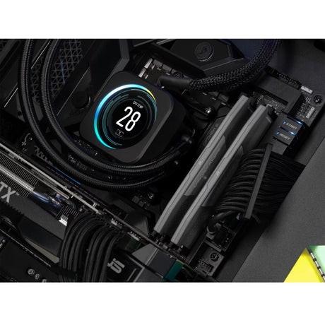 Corsair vengeance 32 gb ddr5-6000 (2x 16 gb) werkgeheugen (zwart, cmk32gx5m2d6000z38, expo)