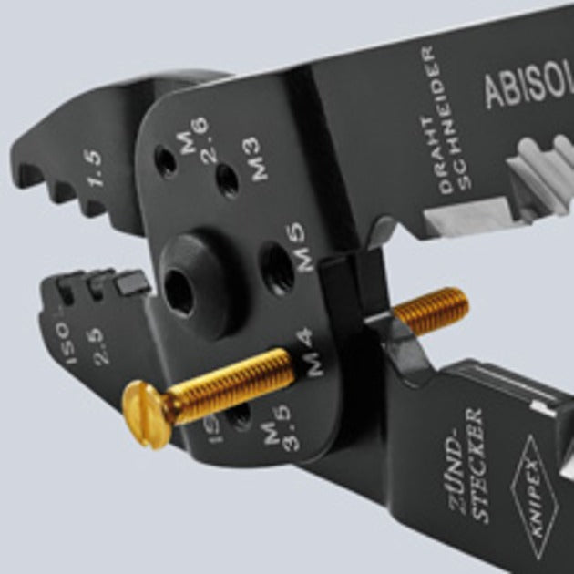 Alicates para engarzar Knipex 9721215 b