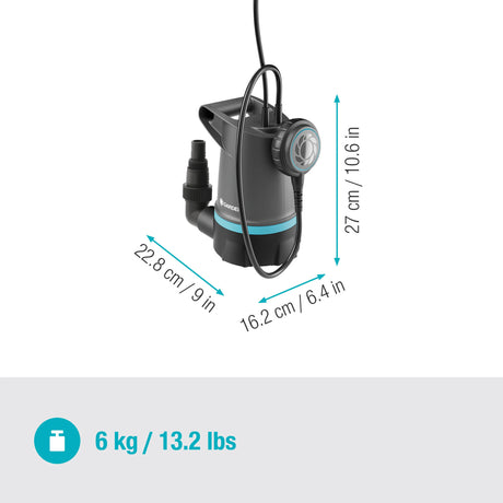 Productos Gardena bomba sumergible 20000 basic