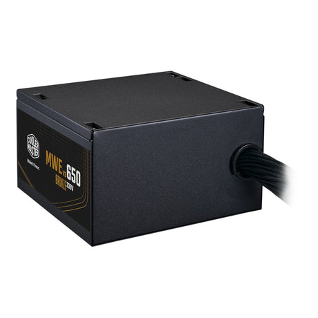 Cooler master mwe 650 bronce v3 fuente de alimentación de 650 vatios (negro, 4x pcie)