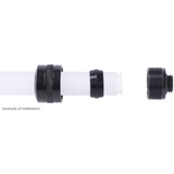 Alphacool eiszapfen pro 13 mm conector de tubo duro g1 4 - conexión negra profunda (negro (mate))