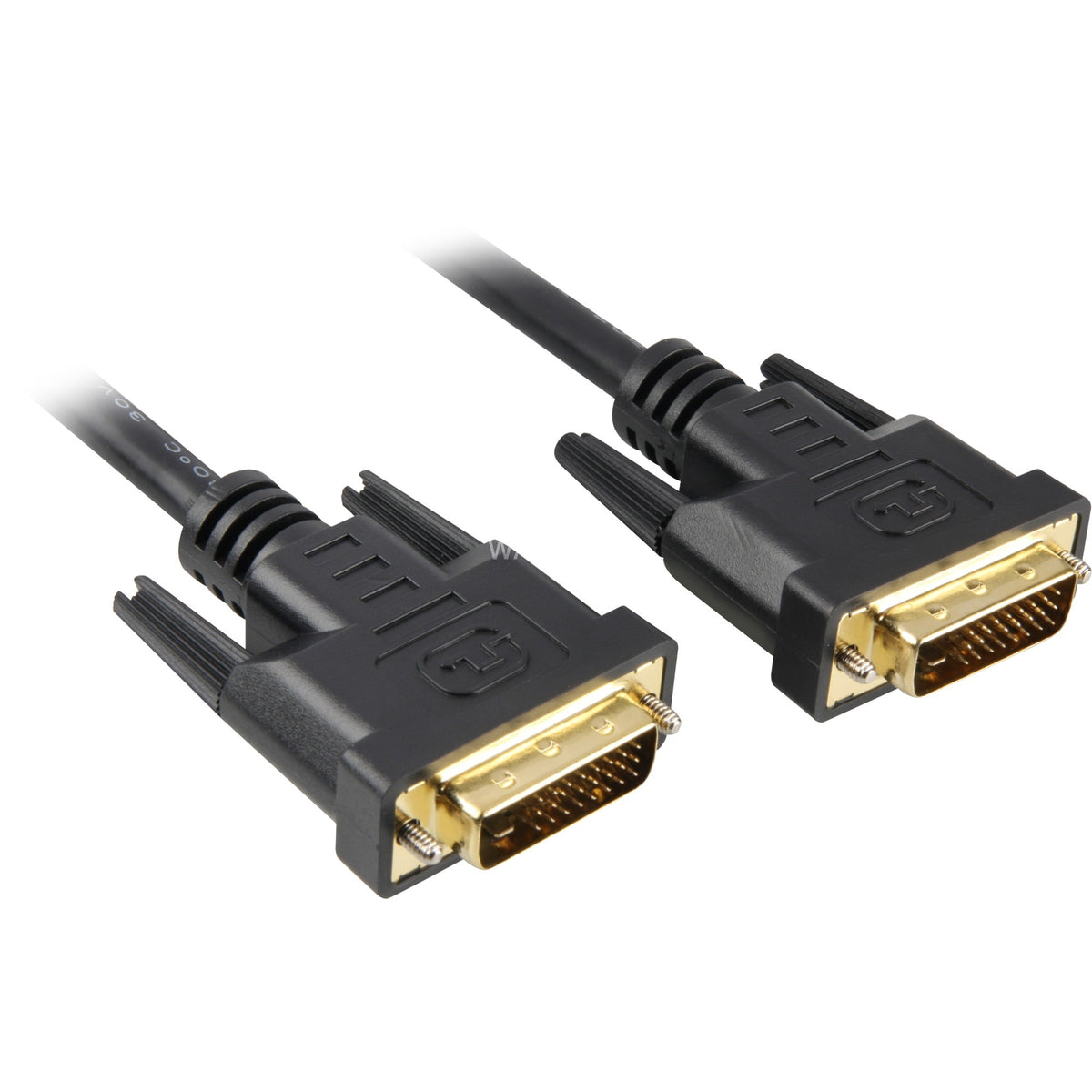 Cable Sharkoon DVI-D (negro, 3 metros, doble enlace)