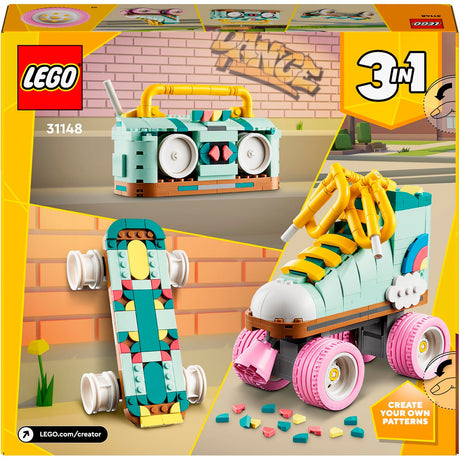 Patín retro 3 en 1 creador de Lego - 31148