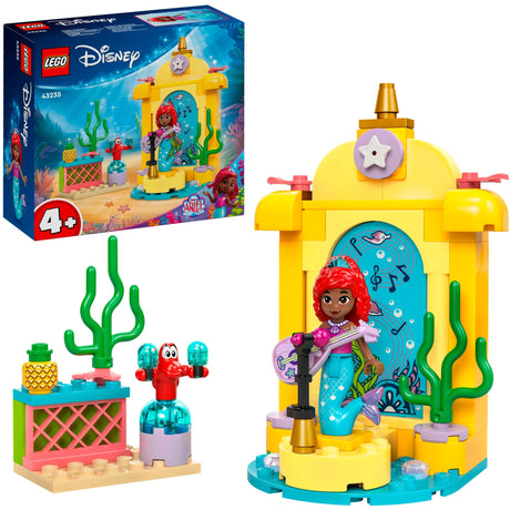 Lego Disney Princess - Juguete de construcción del escenario musical de Ariel (43235)