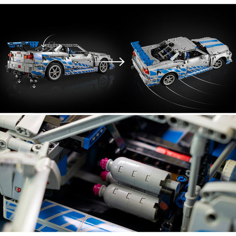 Lego ® Technic 2 Fast 2 Furious Coche Nissan Skyline GT-R (R34) - 42210